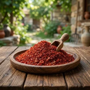 Tokat Köy Pazarı Güneşte Kurutulmuş İpek Pul Biber
