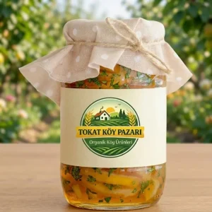 Tokat Köy Pazarı Ev Yapımı Nane Limon Reçeli